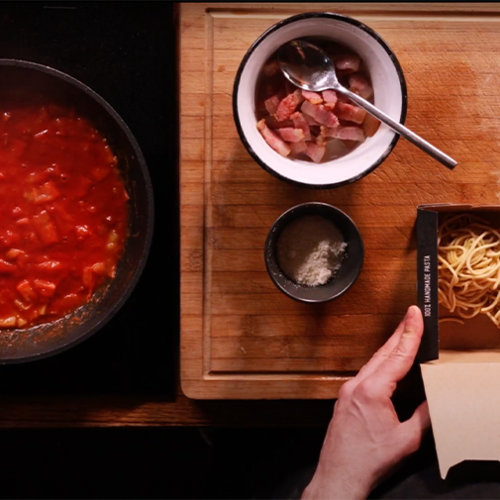 Spaghetti Amatriciana