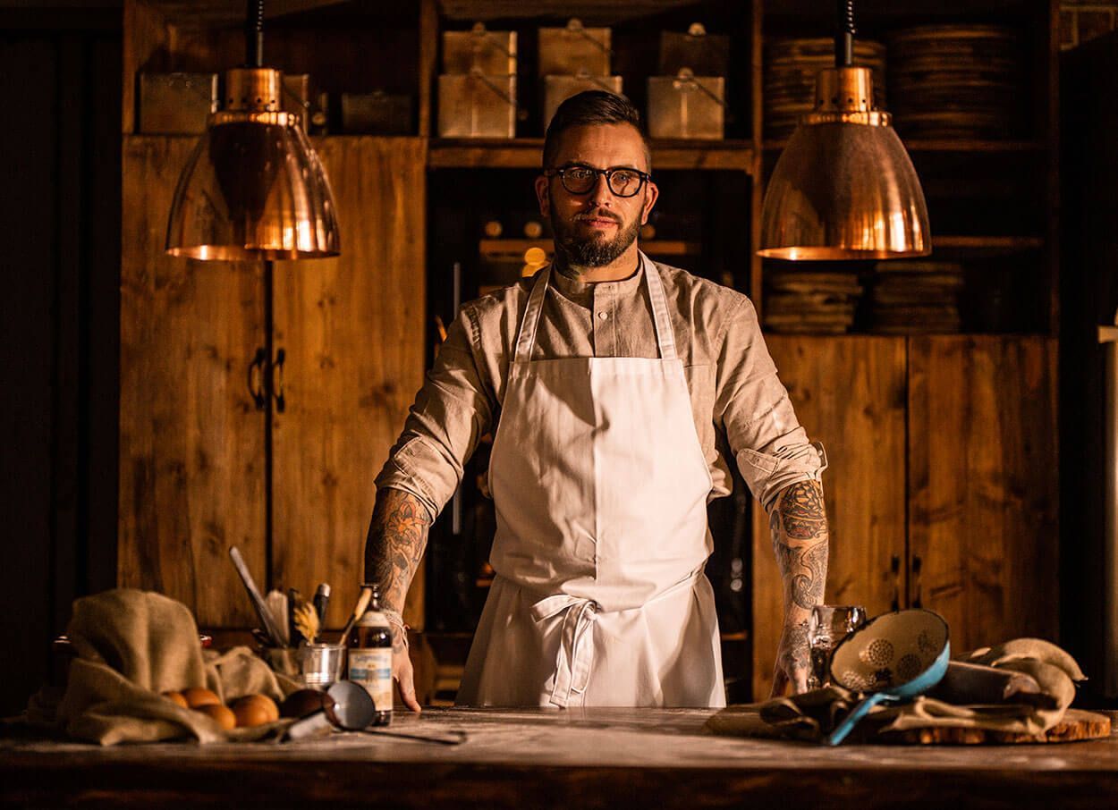 Unser Küchenchef Zdenek Smely.